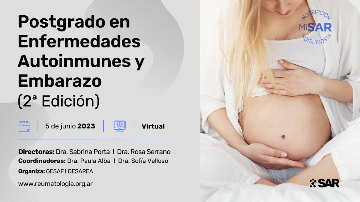 Curso De Postgrado En Enfermedades Autoinmunes Y Embarazo  (2ª Edición)