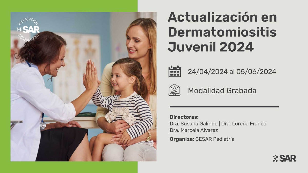 Actualización en Dermatomiositis Juvenil 2024
