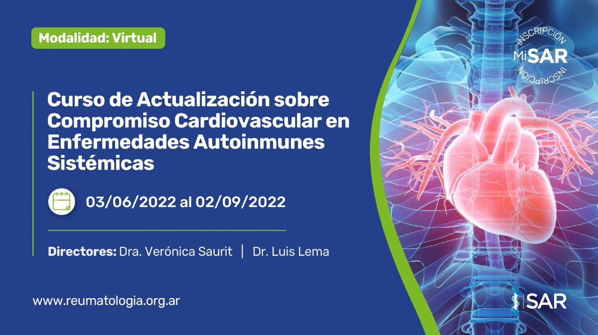 Curso de Actualización sobre Compromiso Cardiovascular en Enfermedades Autoinmunes Sistémicas