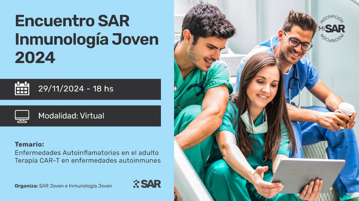 Encuentro SAR – Inmunología Joven 2024