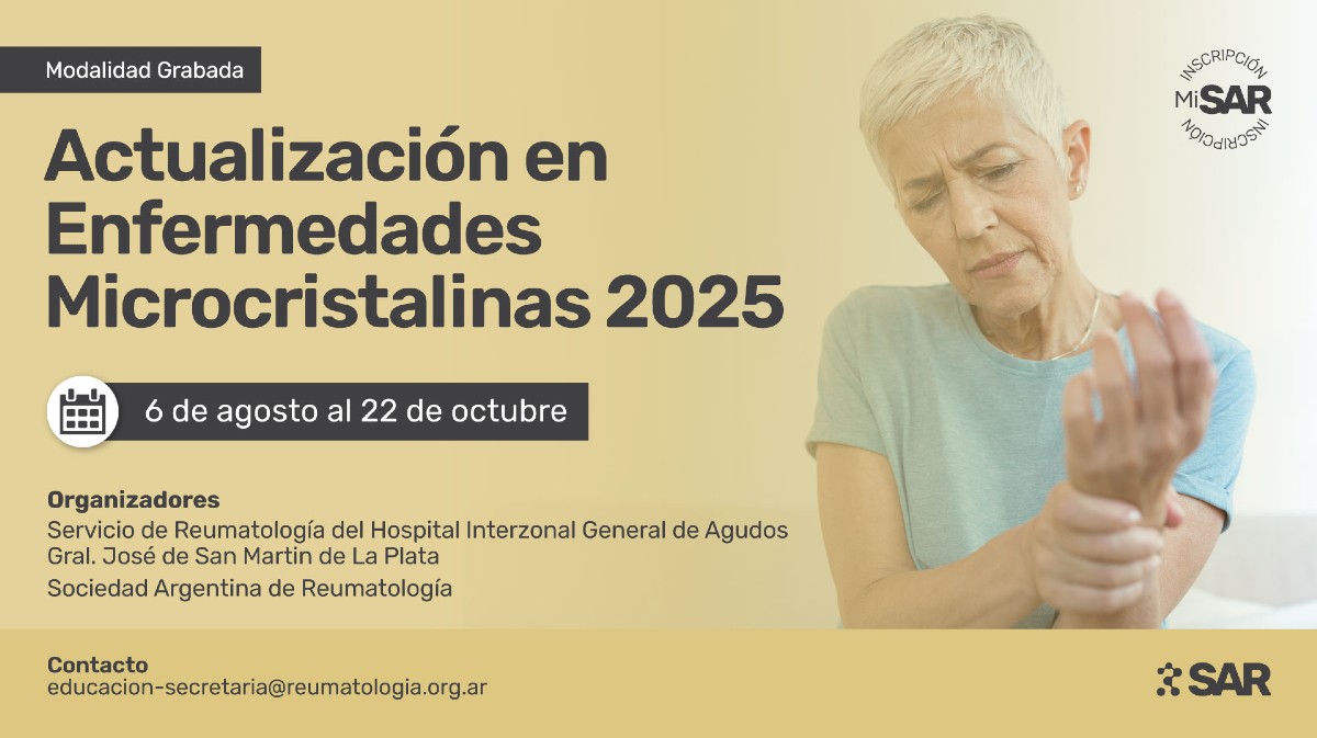 Actualización en Enfermedades Microcristalinas 2025