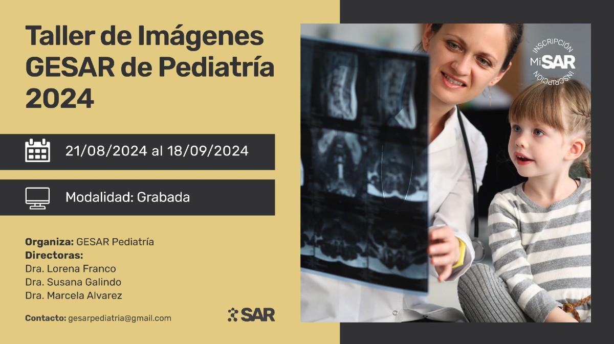 Taller de Imágenes GESAR de Pediatría-2024